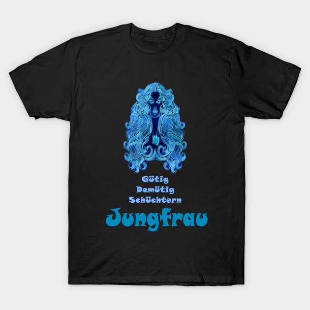 Jungfrau Sternzeichen Persönlichkeit T-Shirt by PrintedDesigns